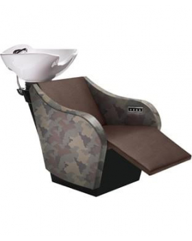 Мужская мойка барбер "RAVELLO MASSAGE CAMOUFLAGE GREY"