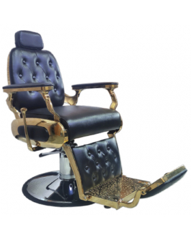 Мужское барбер кресло "Пабло Голд"