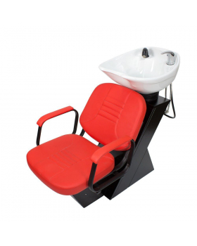 Парикмахерская мойка "Дасти" с креслом "Бриз"