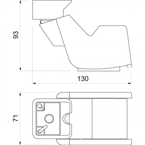 Парикмахерская мойка "Ultrawash Basic Q"