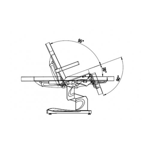 Косметологическое кресло "HZ-3708А" 4 мотора