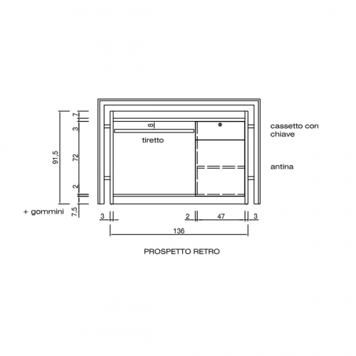 Стойка администратора "Covent Garden 160"