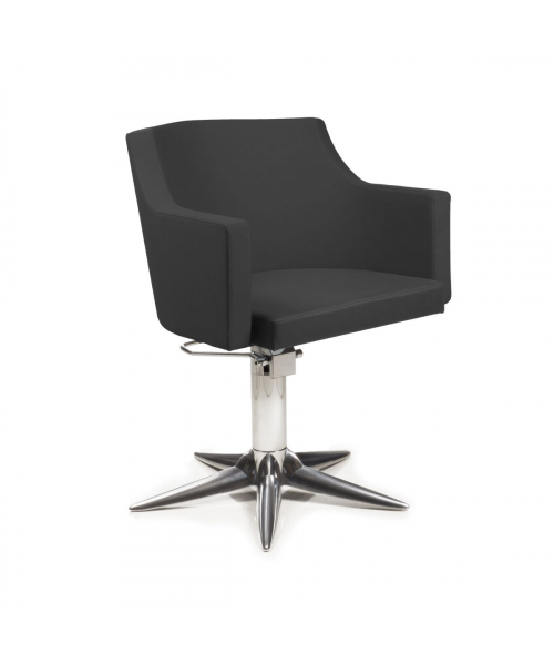 Кресло парикмахерское "Birkin Black P"