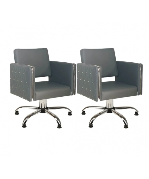 Парикмахерский комплект кресел "Платинум" Gray